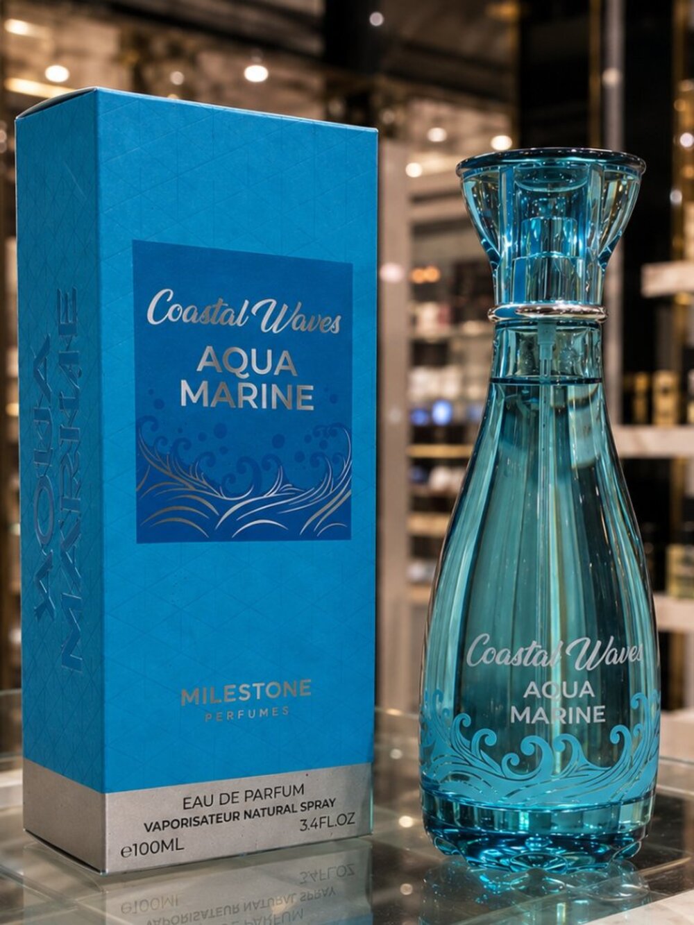 Coastal Waves Aqua Marine By Milestone Collection EDP For Woman 100ML